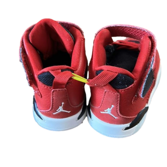 JORDAN FLIGHT Club '91 BT Gym Red 555330-600 Size 5C - Picture 6 of 7